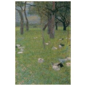 After the Rain Art Print by Gustav Klimt